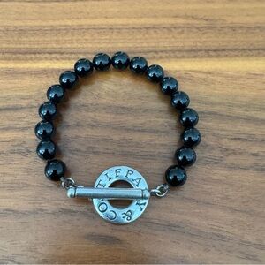 Tiffany & Co. Black Onyx Beaded Bracelet